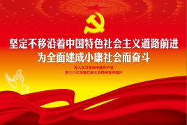 全面建成小康社會(huì )